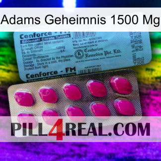 Adams Secret 1500 Mg 35